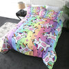 Happy Unicorn Bed Set